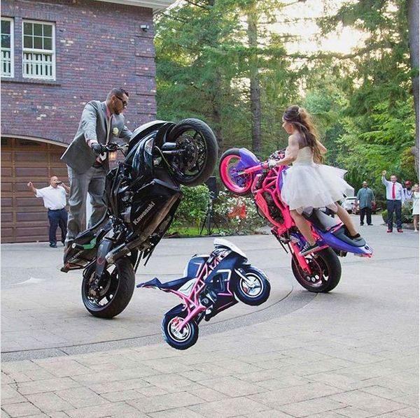 10 Aksi stuntrider cewek ini bikin kamu kagum sekaligus deg-degan