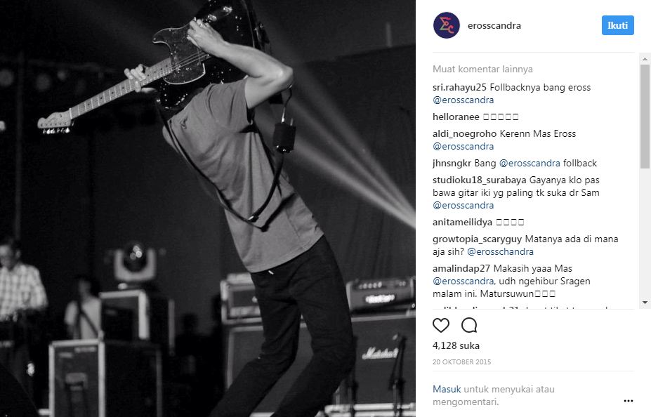 Sama-sama gitaris andal, ini beda Patub Letto & Eross SO7 pas manggung