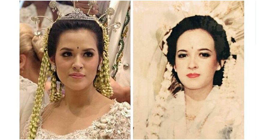 4 Foto jadul pernikahan ibunda Raisa, mirip banget sama anaknya!