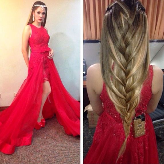 10 Transformasi gaya rambut Mulan Jameela, dari keriting hingga pirang