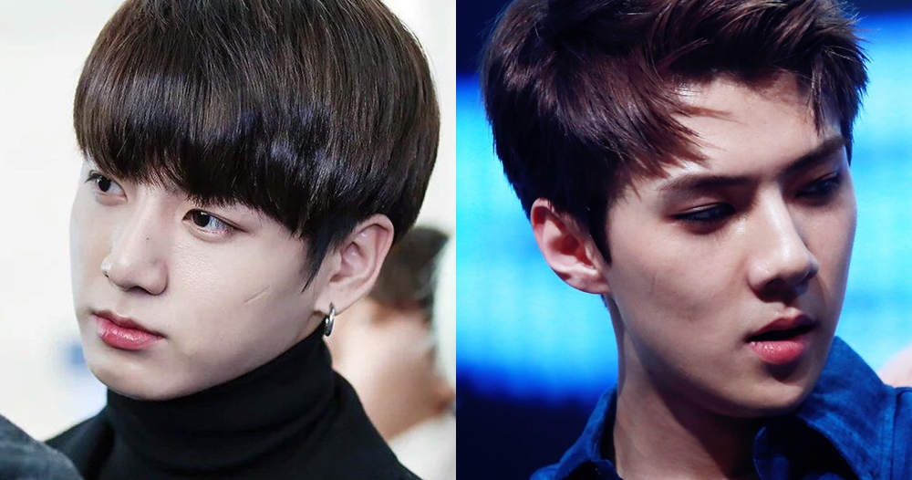 6 Idol K-Pop ini punya bekas luka wajah serius yang nggak bisa hilang