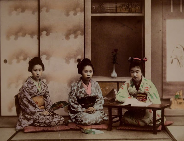 20 Foto Kehidupan Abad Ke 19 Di Jepang Ini Diwarnai Ulang