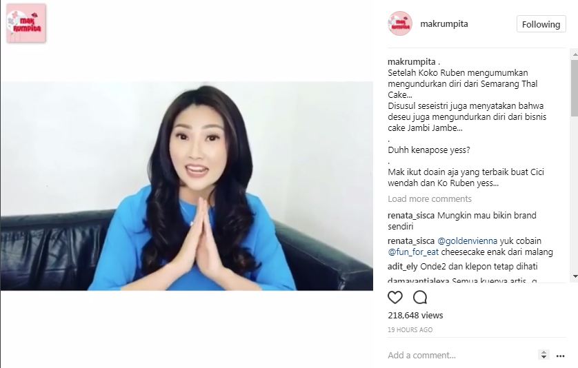 Susul Ruben Onsu, Sarwendah juga hengkang dari bisnis kue kekinian