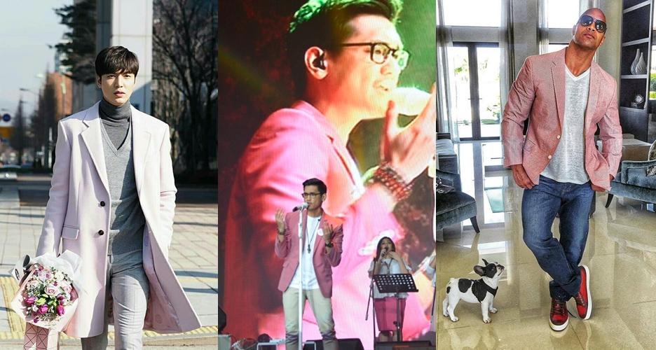 12 Selebriti cowok ini tunjukkan warna pink wakili maskulinitas