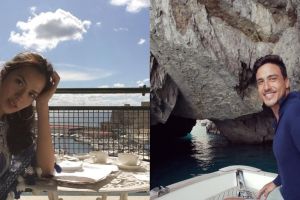 10 Momen romantis bulan madu Raisa- Hamish, bikin iri deh