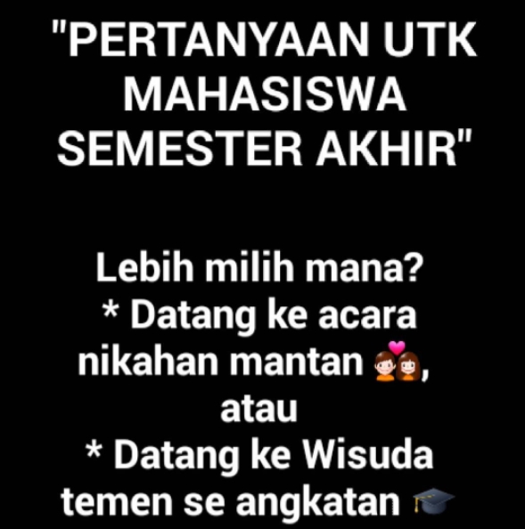 10 Meme lika-liku mahasiswa semester akhir ini bikin mupeng pakai toga