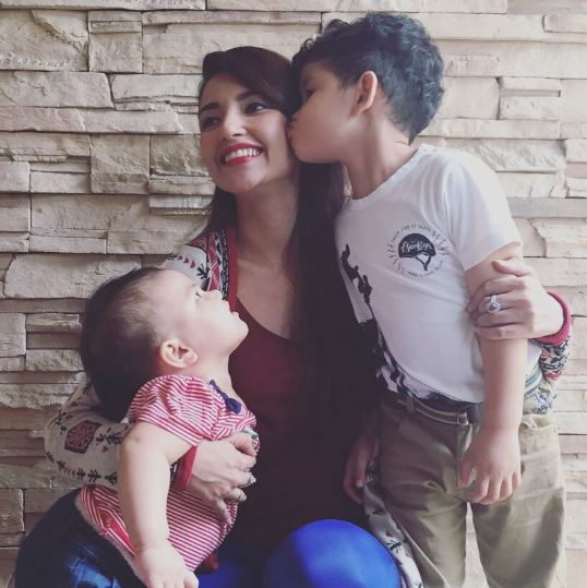 10 Foto kilas balik kedekatan Tsania Marwa & anak, 6 bulan tak ketemu