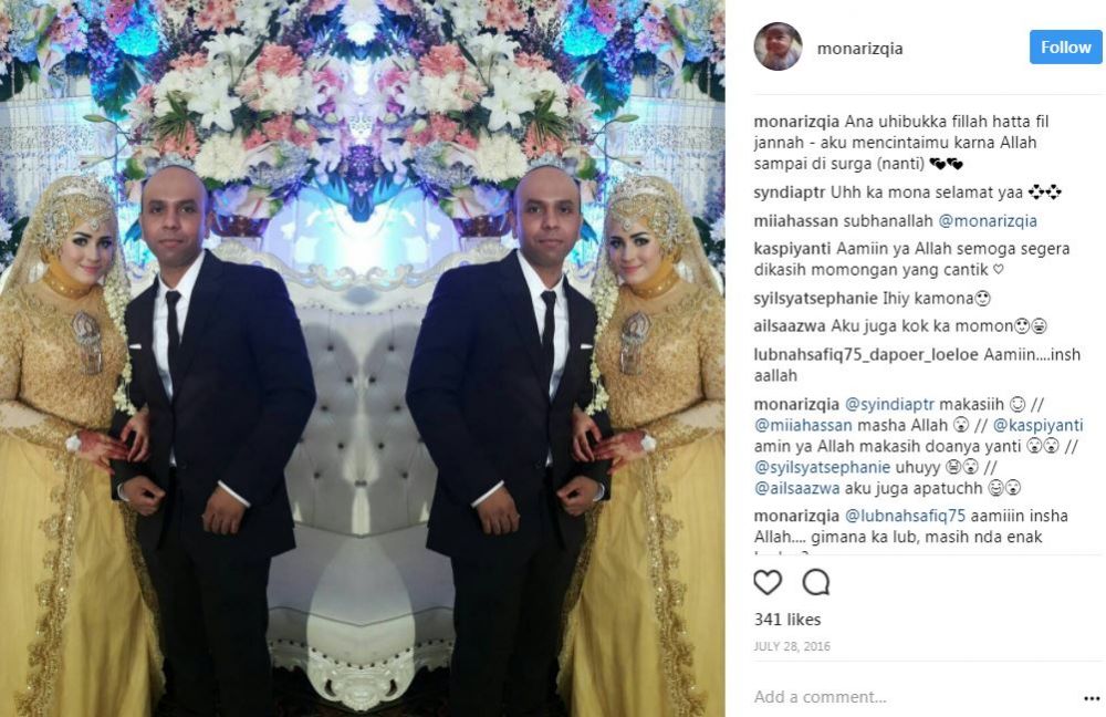 7 Potret Mona Rizqia, putri pelawak Kadir yang ayu jelita