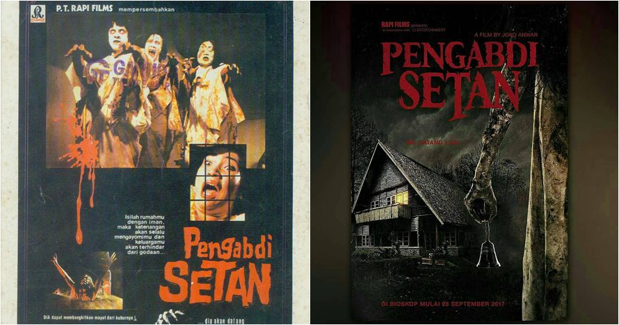 Perbandingan 15 poster film asli vs remake, mana yang lebih kece?