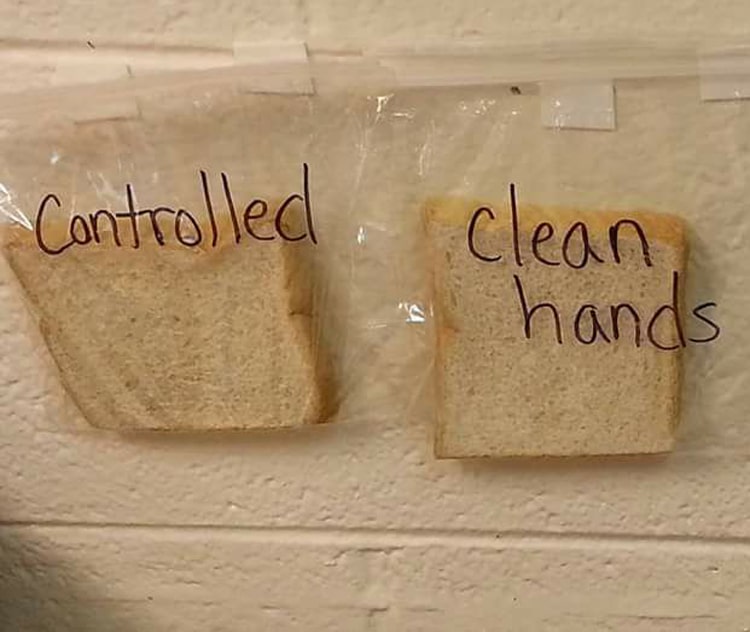 Simpel tapi nampol, eksperimen guru ini bikin kamu rajin cuci tangan