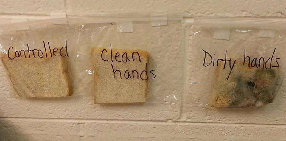 Simpel tapi nampol, eksperimen guru ini bikin kamu rajin cuci tangan