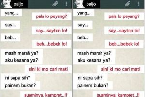 8 Chat 'drama terciduk' ini bikin geleng-geleng kepala