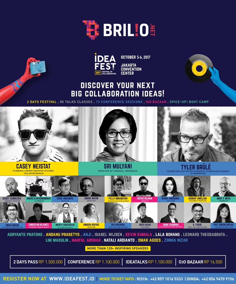 Jangan ngaku anak muda kreatif kalau nggak datengin festival keren ini