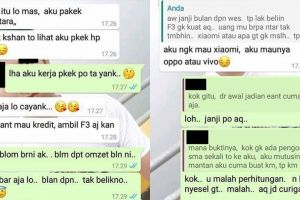 Ngambek minta HP baru, omongan cewek ini ke cowoknya bikin geram