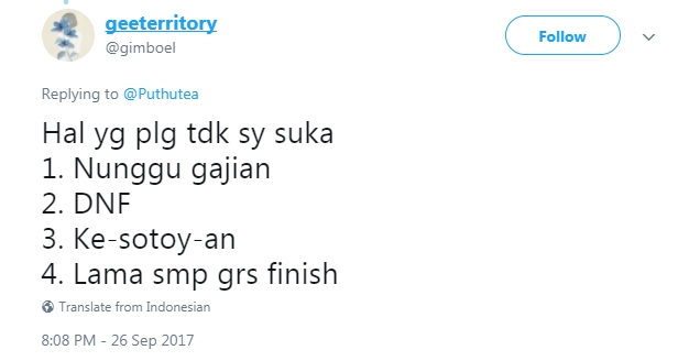 12 Cuitan 'hal paling tak disukai' dari warganet ini bikin nyengir 