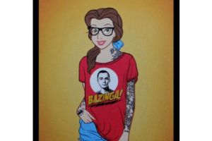 Begini jadinya jika 10 putri Disney punya tato, penampilannya sangar