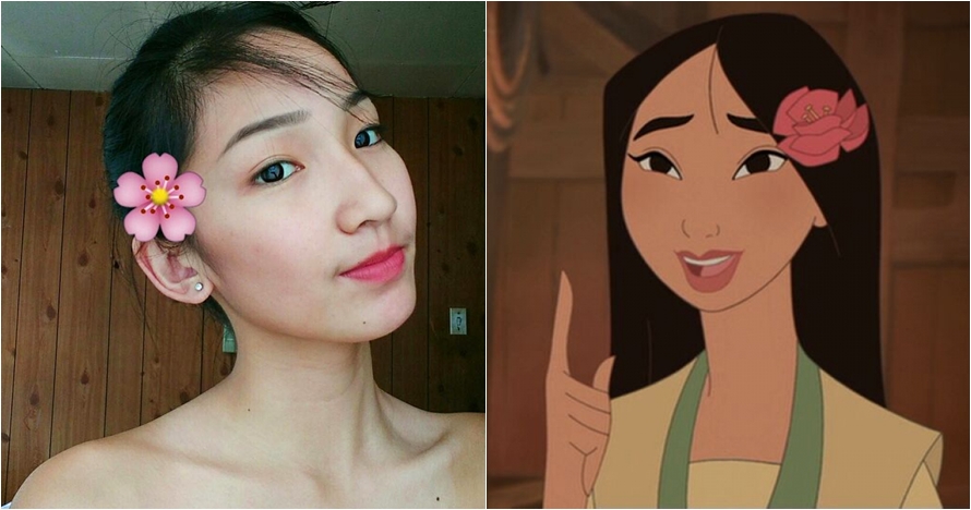 Viral, wanita cantik ini disebut mirip karakter Disney Mulan