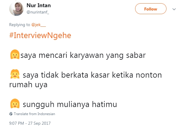 15 Cuitan 'interview ngehe' ini bikin makin bosen jadi pengangguran