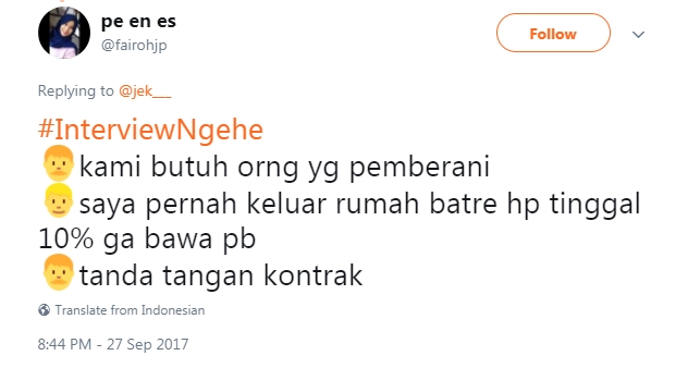 15 Cuitan 'interview ngehe' ini bikin makin bosen jadi pengangguran