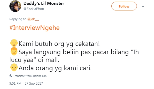 15 Cuitan 'interview ngehe' ini bikin makin bosen jadi pengangguran