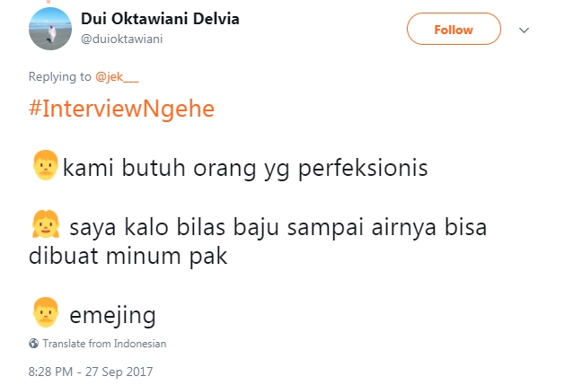 15 Cuitan 'interview ngehe' ini bikin makin bosen jadi pengangguran