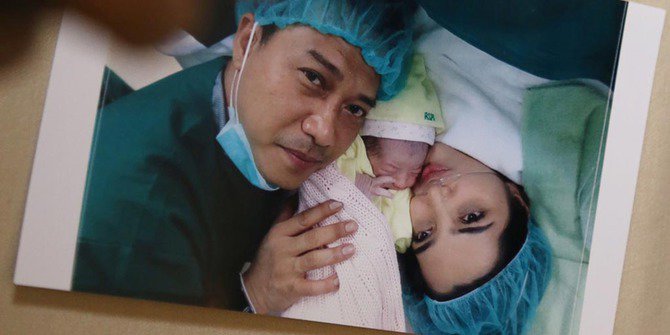 3 Seleb Tanah Air ini videokan momen spesial kelahiran bayinya
