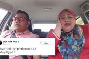 Aksi kocak wanita ini bikin video parodi curi perhatian Shah Rukh Khan