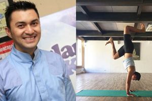9 Pose yoga Anjasmara ini bukti ia layak disebut master, jago banget