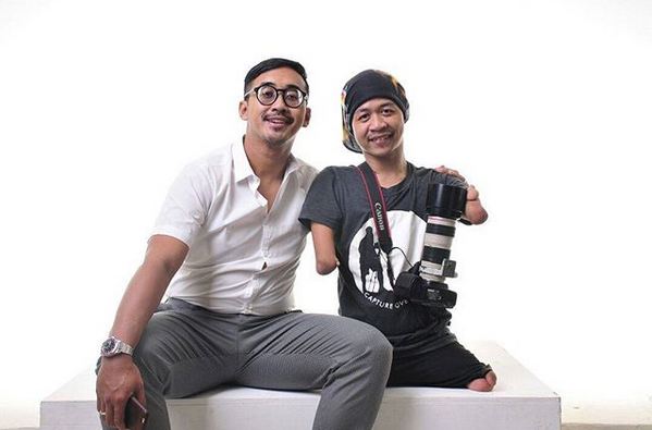 Terlahir tanpa kaki, karya fotografer asal Indonesia ini memukau dunia