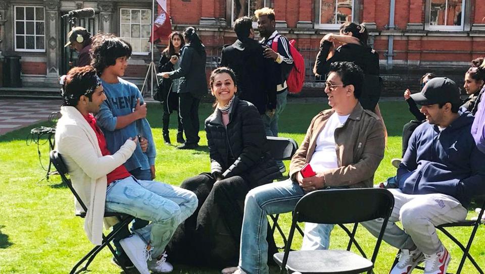 10 Foto di balik layar Judwaa 2, film komedi terbaru dari Varun Dhawan