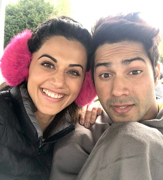 10 Foto di balik layar Judwaa 2, film komedi terbaru dari Varun Dhawan