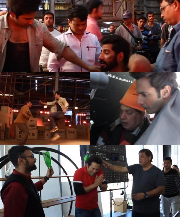 10 Foto di balik layar Judwaa 2, film komedi terbaru dari Varun Dhawan