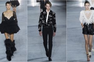 Intip koleksi Saint Laurent Ready-To-Wear di Paris Fashion Week 2017