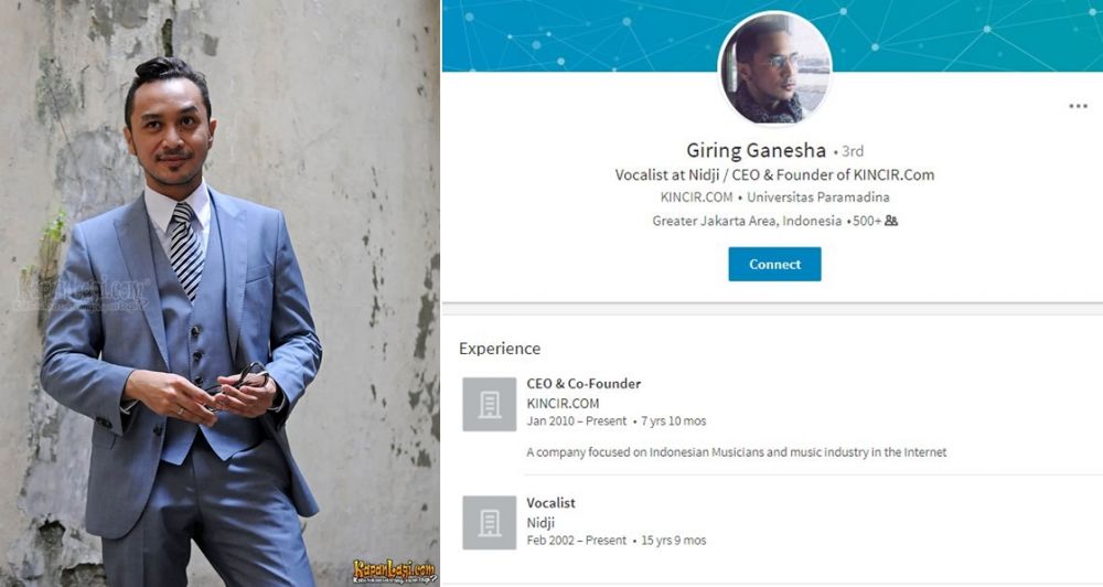 Akun 10 seleb Indonesia di LinkedIn, profesional dan berkelas nih