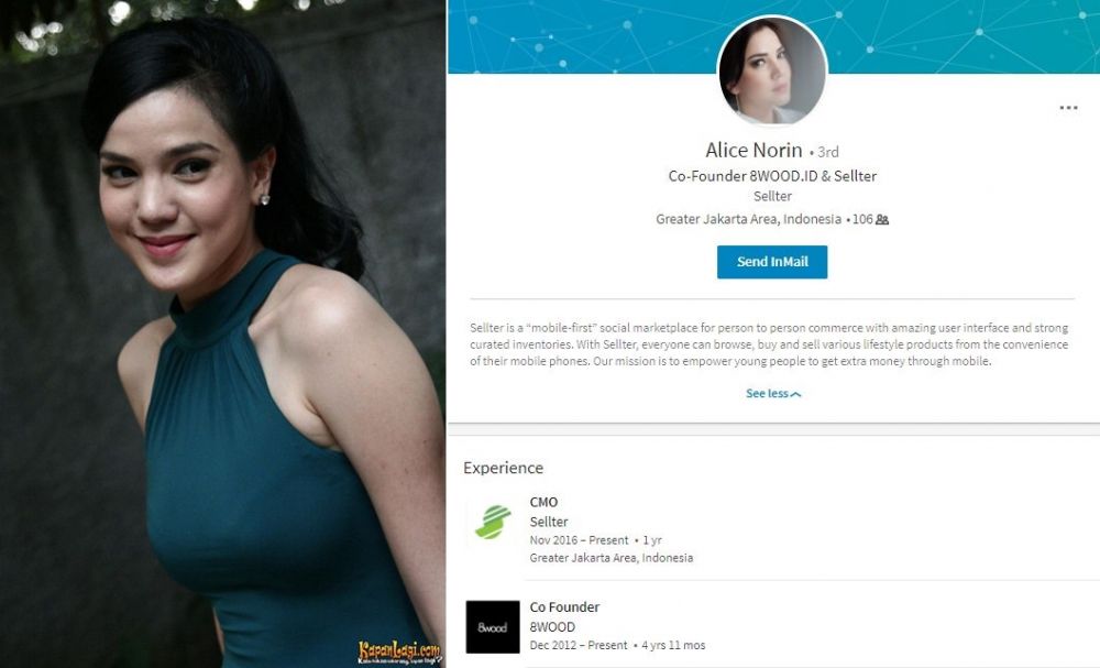Akun 10 seleb Indonesia di LinkedIn, profesional dan berkelas nih