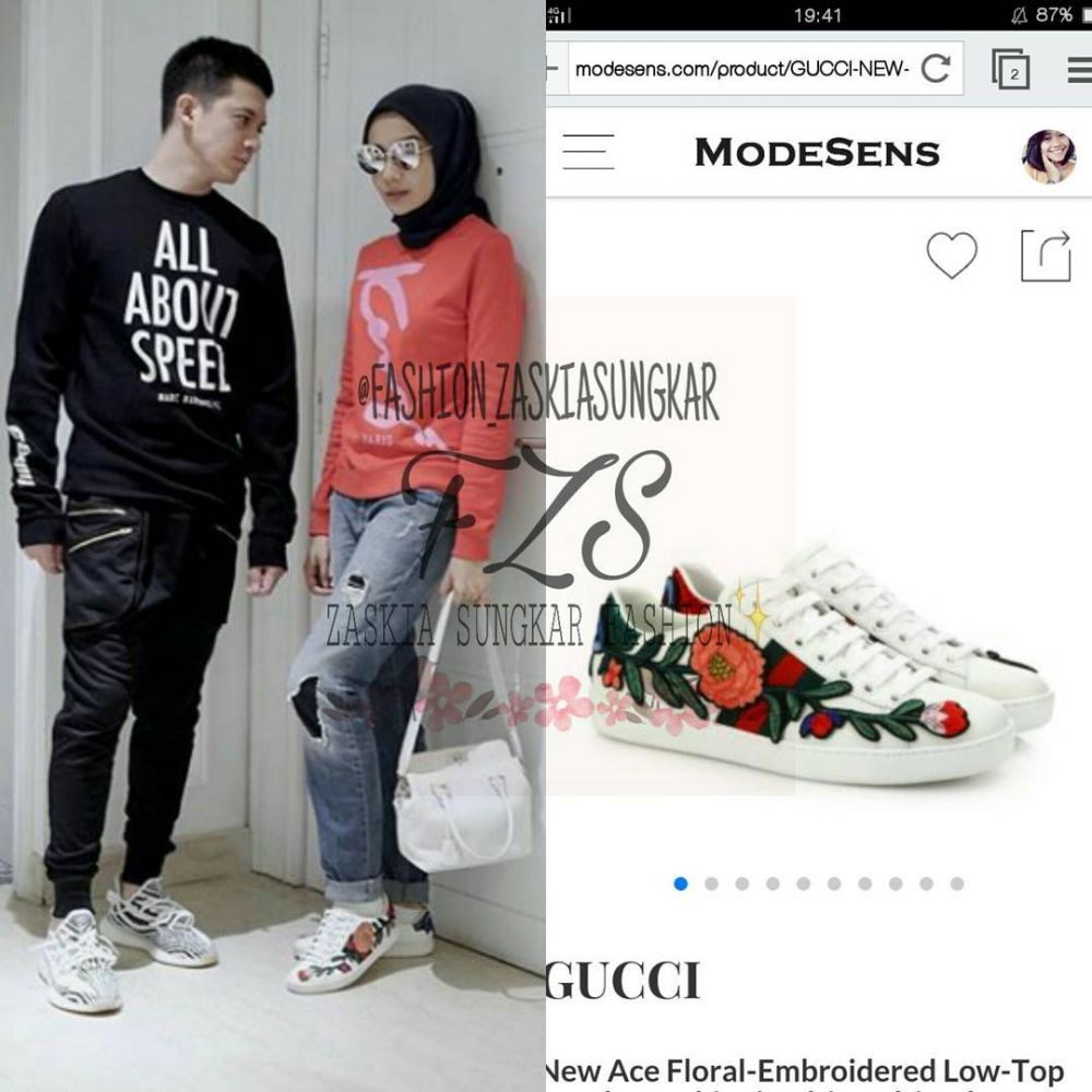 Jadi artis top, harga 10 sepatu koleksi Zaskia Sungkar ini fantastis