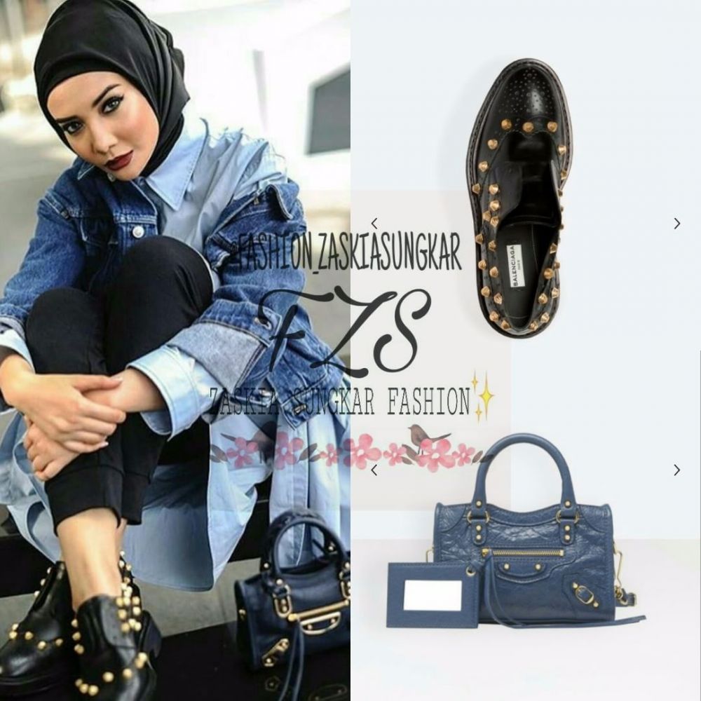 Jadi artis top, harga 10 sepatu koleksi Zaskia Sungkar ini fantastis