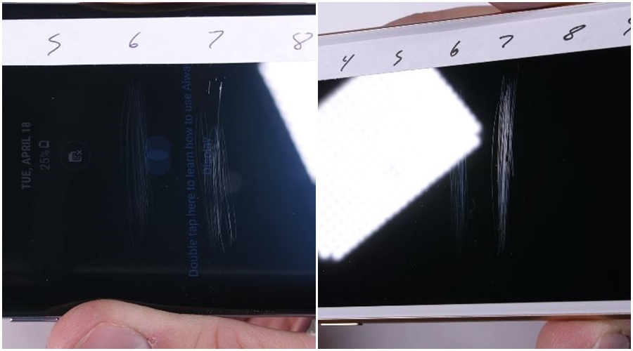 Uji ketahanan Galazy S8 vs iPhone 8, mana yang paling tangguh?