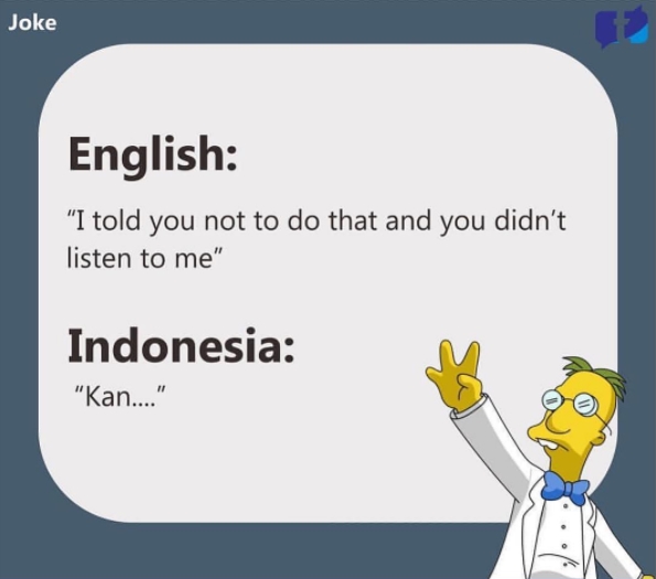 Bahasa inggris ke bahasa indonesia