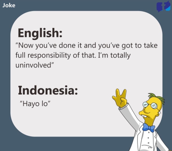 14 Meme terjemahan Inggris-Indonesia ini bikin cinta bahasa sendiri