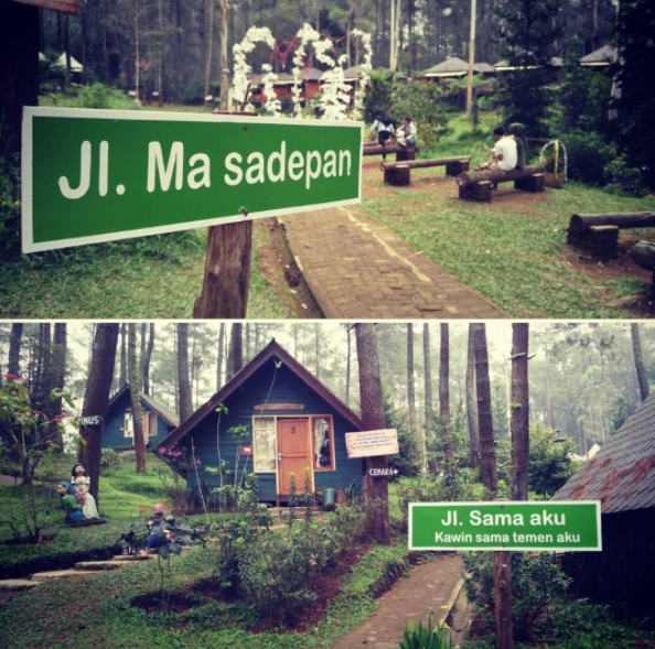 10 Papan nama jalan ini kocaknya bikin senyum-senyum galau