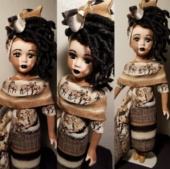 10 Boneka imut ini dibikin agar pengidap vitiligo cintai kulitnya
