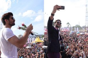 10 Gaya seleb India saat bertemu para fans Indonesia, ramah nggak ya?