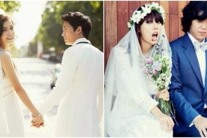Foto prewedding ala 7 pasang seleb Korea ini bikin meleleh, sweet abis