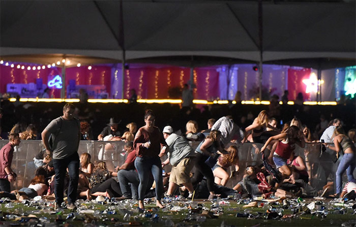 Aksi heroik 10 orang saat tragedi Las Vegas, mereka dijuluki pahlawan