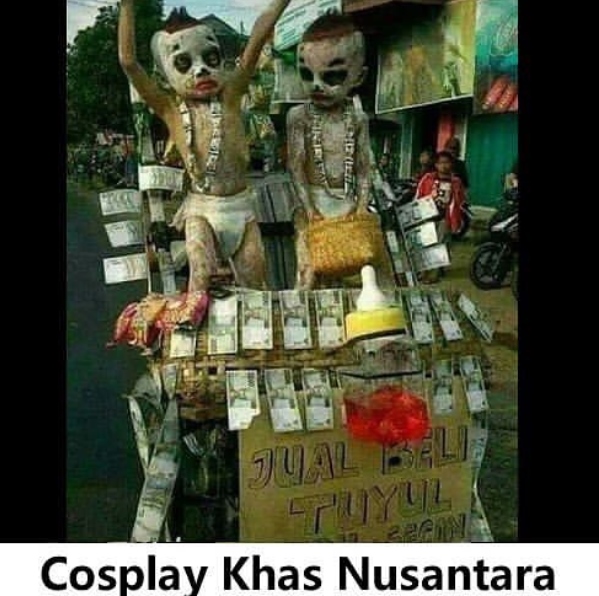 14 Cosplay ala orang Indonesia bikin ketawa gereget
