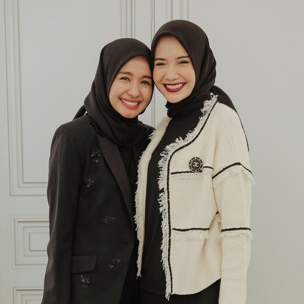 10 Momen persahabatan Laudya Bella-Zaskia Sungkar, bak saudara kandung