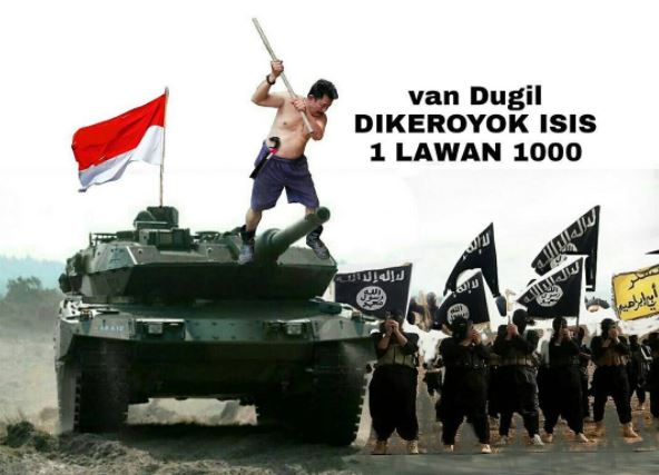 10 Foto editan kocak 'lagi liburan' ini imajinasinya tingkat dewa