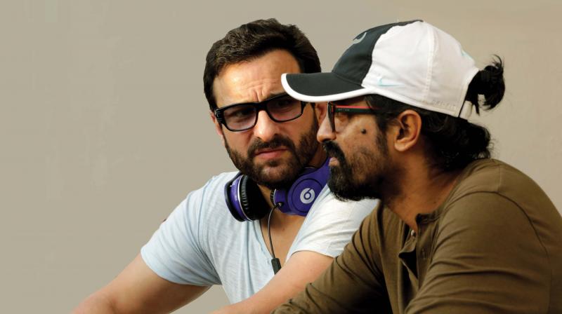 10 Foto di balik layar film 'Chef', Saif Ali Khan jadi hot papa banget