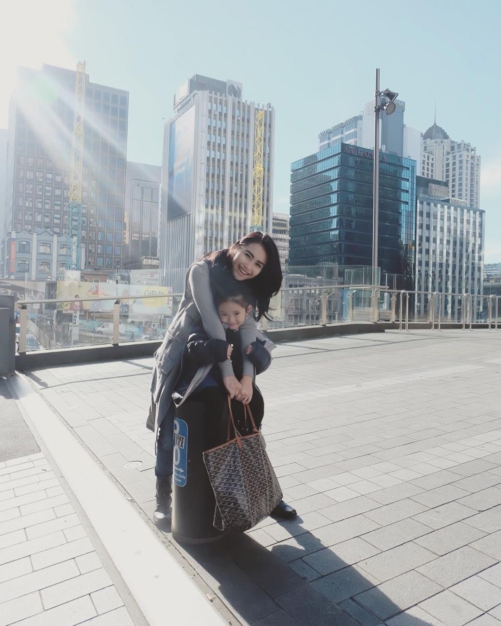 Dalam setahun, 5 negara ini jadi lokasi liburan keluarga Ayu Ting Ting